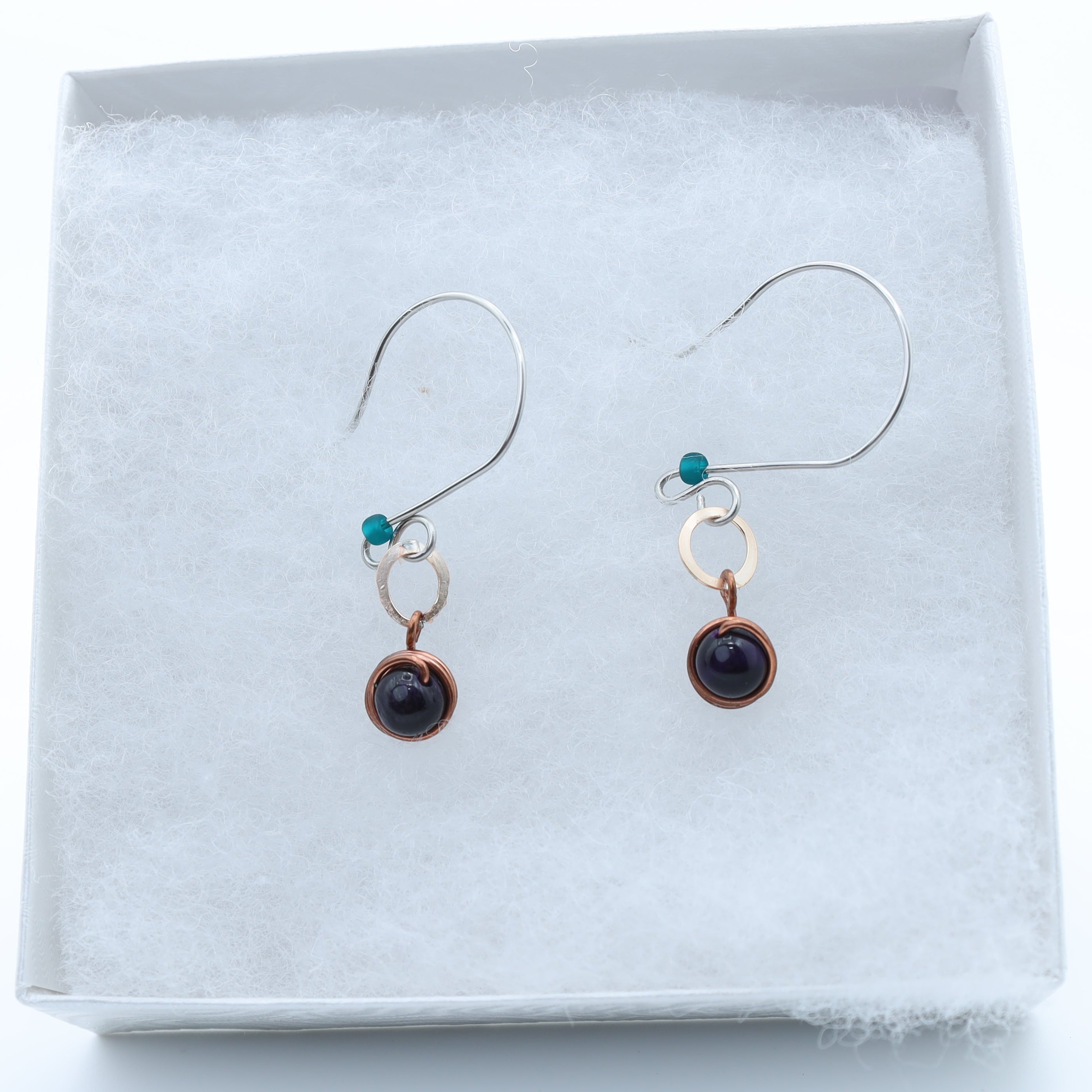 Nightfall Copper Earrings