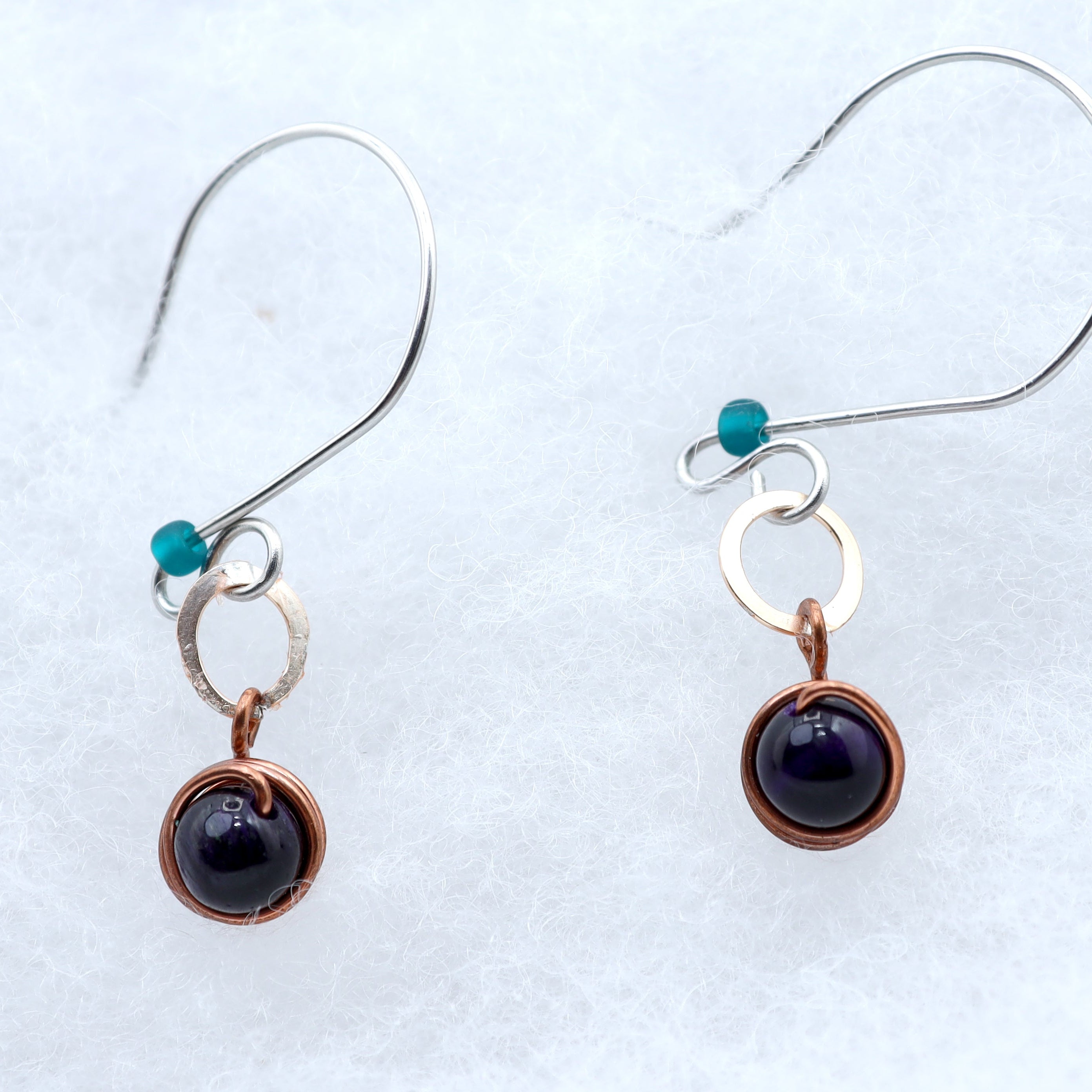Nightfall Copper Earrings
