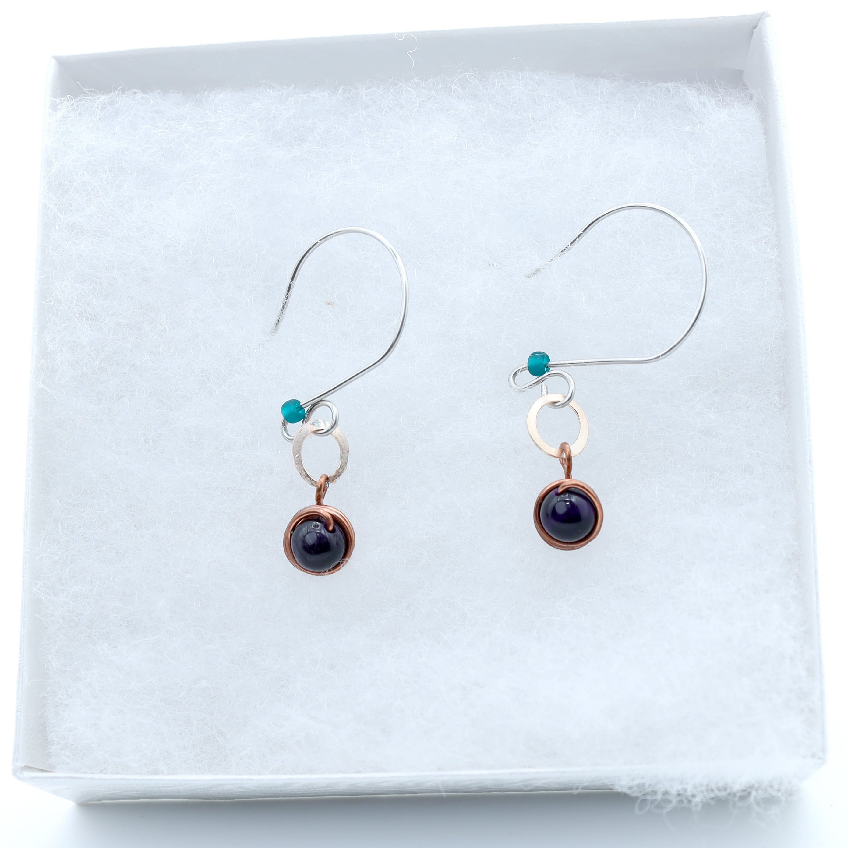 Nightfall Copper Earrings