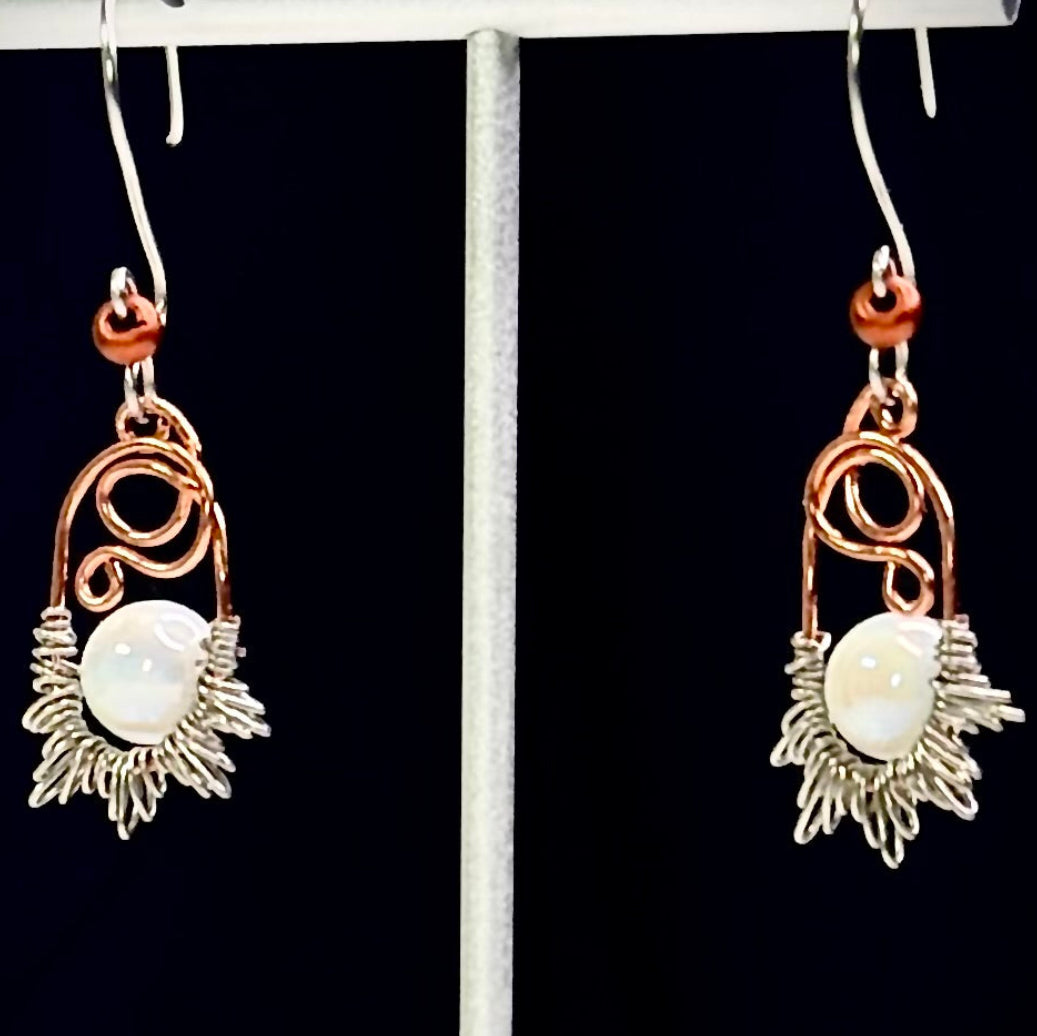 Copper Sun Pearl Drops