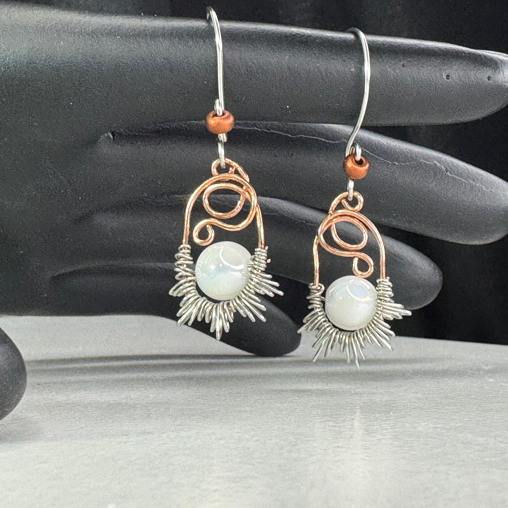 Copper Sun Pearl Drops