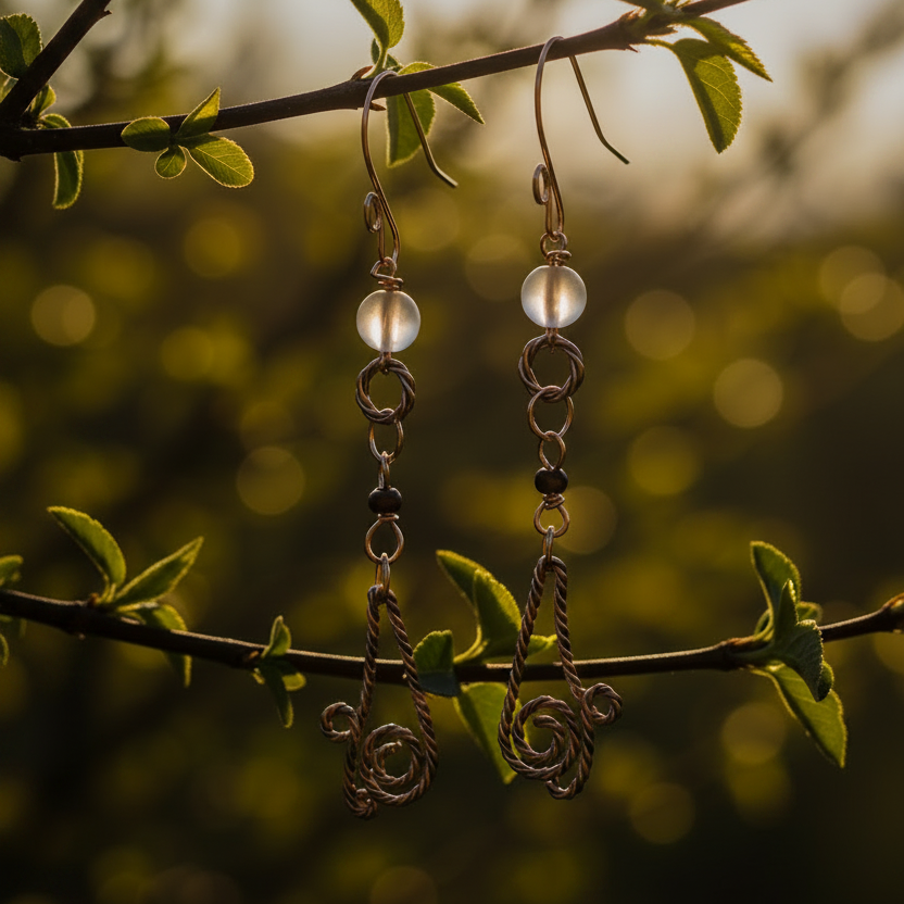 Moonmist Cascade Earrings