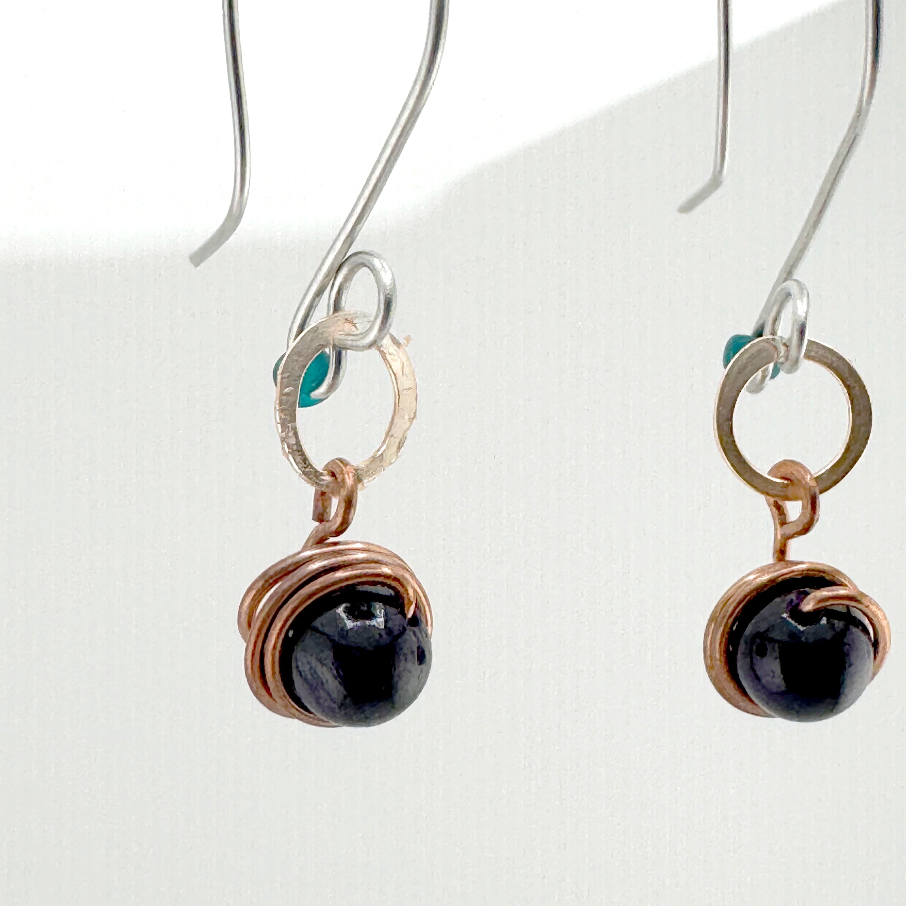 Nightfall Copper Earrings