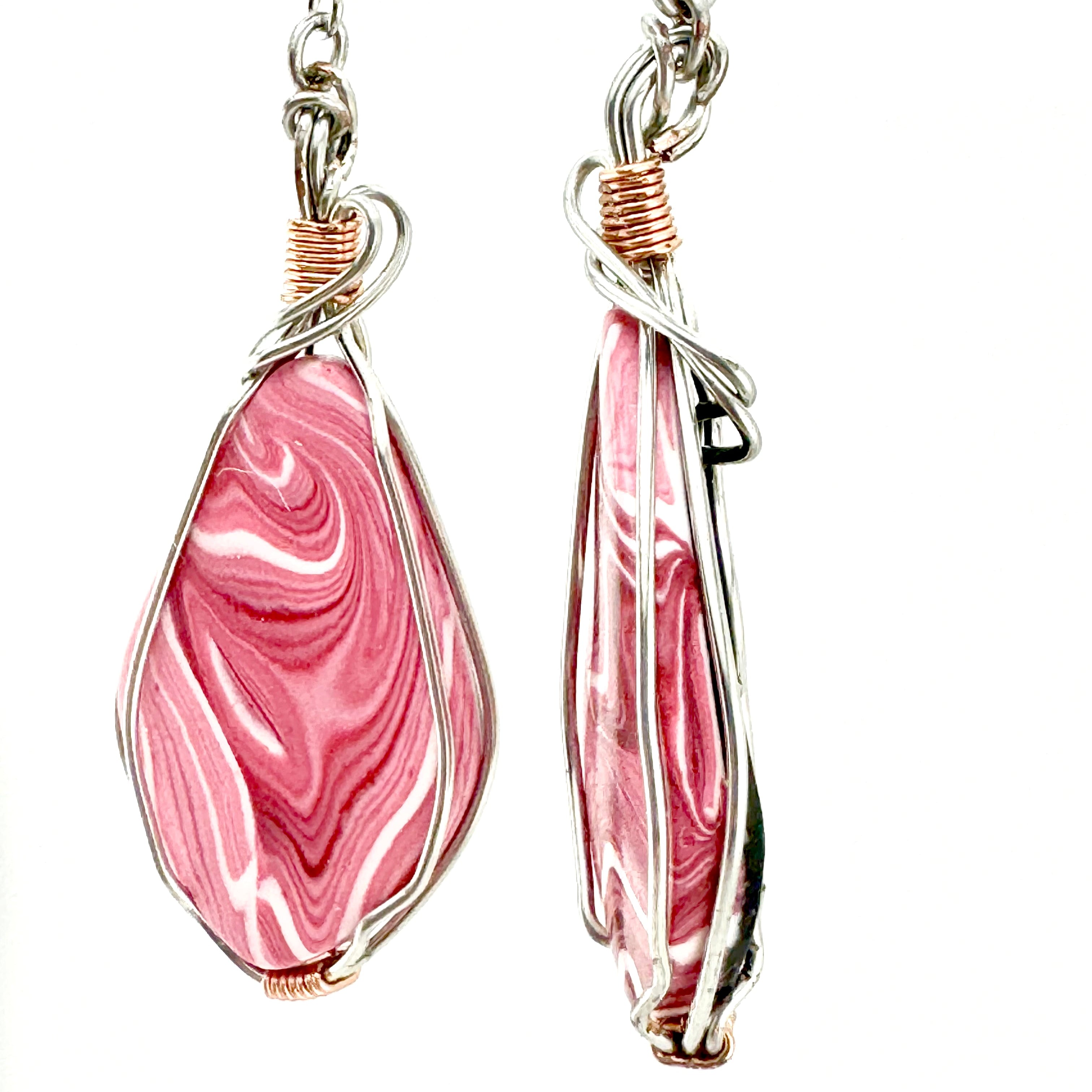 Rosewater Swirl Earrings